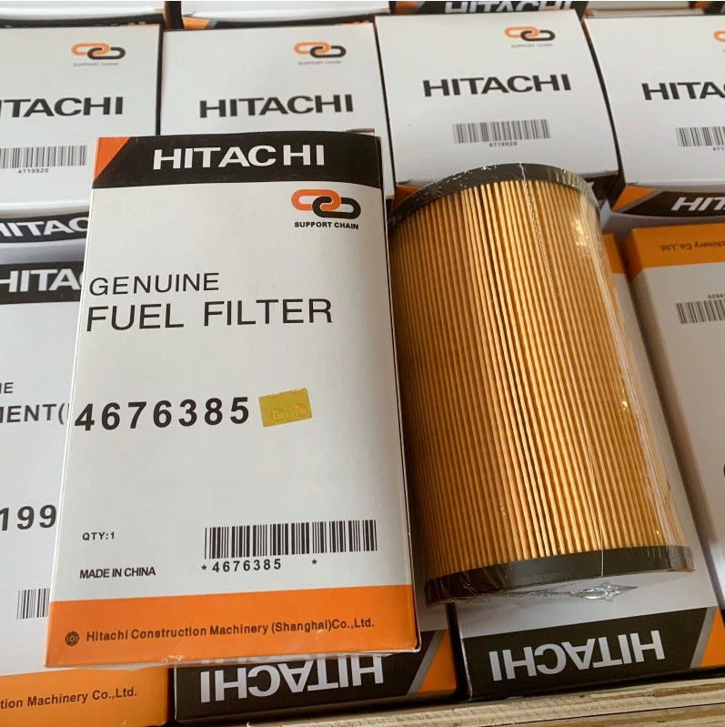 Echte brandstof Hitachi Filters 4676385 bouwmachines Onderdelen