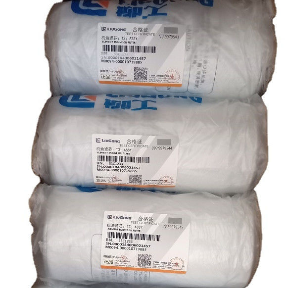 Vervoer volgens de eisen van de klant originele kleur motor oliefilter 53C1233 voor Liugong industrie