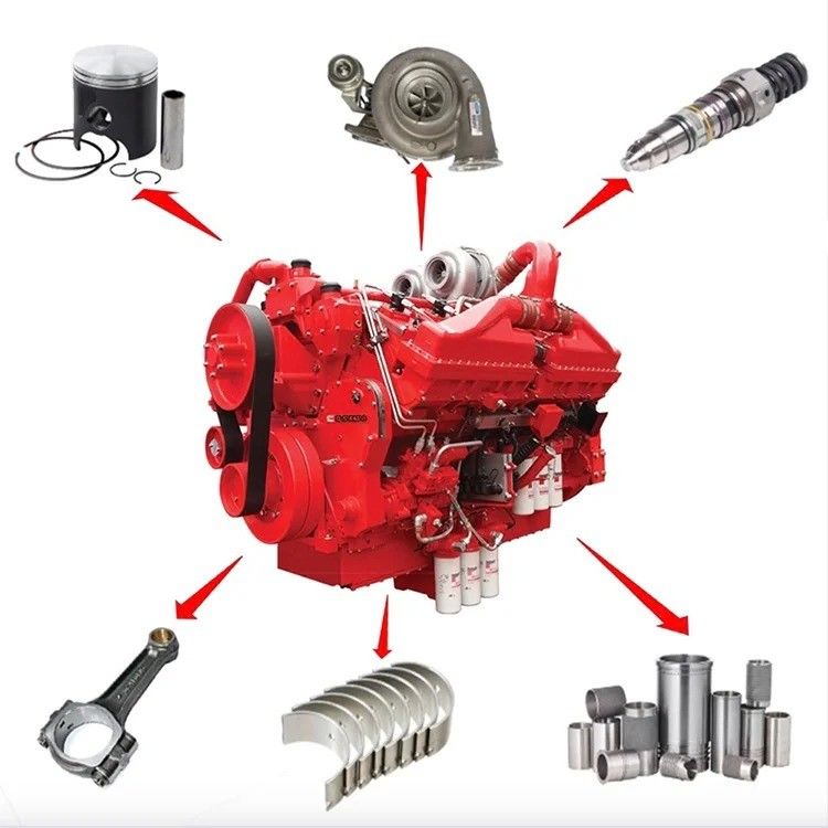 Energy Mining Excavator Accessories KTA38 KTA50 Dieselmotor Onderdeel 3007525 3006089 Cylinder Liner Kit
