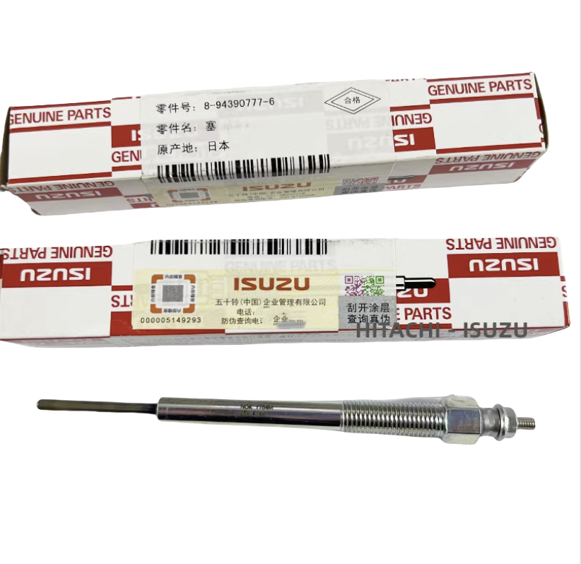 ISUZU 4HK1 6HK1 Motor Echte Reserveonderdelen Origineel 8-94390777-6 8-97600096-3 Gloeibougie